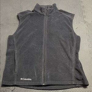 Columbia Charcoal Fleece Vest